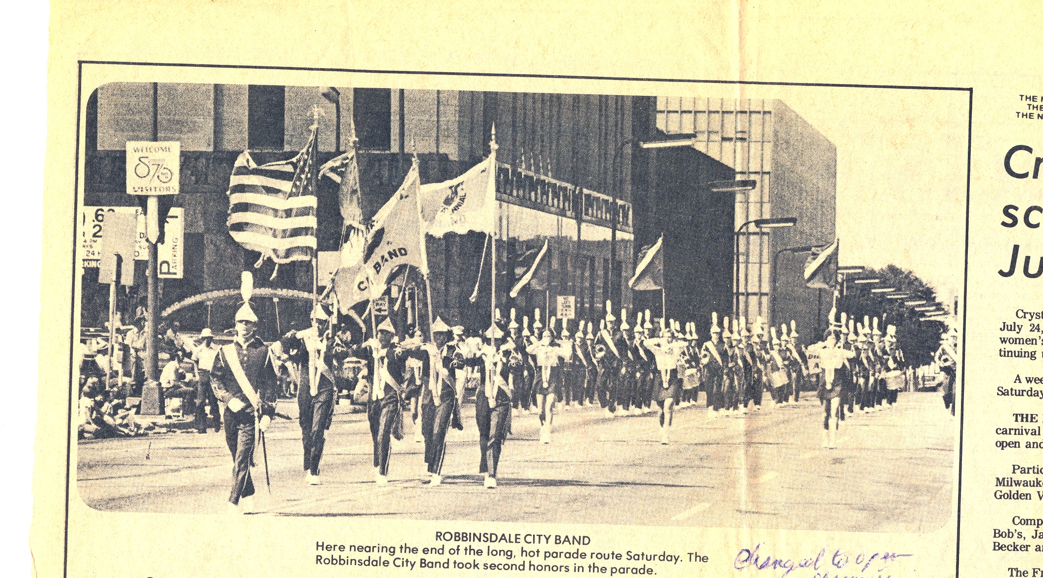 Aquatennial Parade - 1976